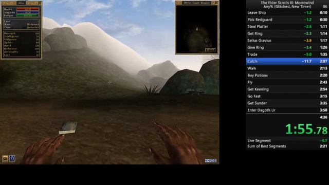 Morrowind Any% Speedrun, 4:19 смотреть онлайн