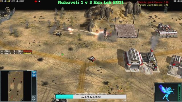 Live Action! 18 GMT Makaveli v Hsn Leb 1v1 No Noob No Expert Tourney Command and Conquer Zero Hour смотреть онлайн
