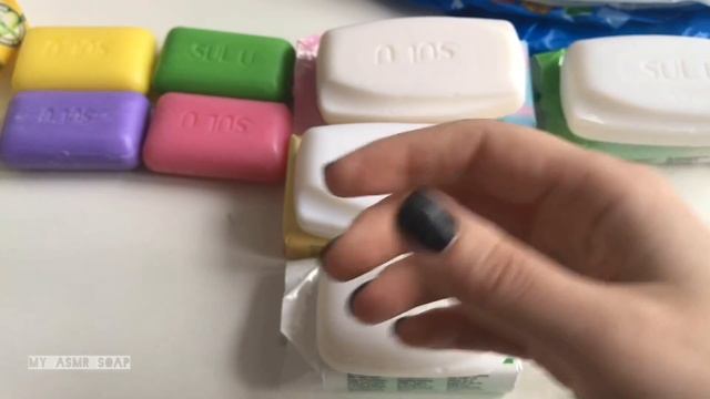 ASMR SOAP # 55 /Распаковка мыла от Asmrsoap_honey (Instagram)