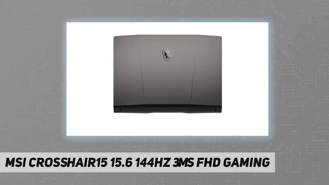 MSI Crosshair15 15.6" 144Hz 3ms FHD Gaming - Review 2023 смотреть онлайн