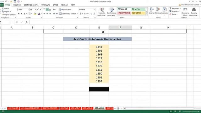 Función VARA Excel 2013: 438 de 448 HD смотреть онлайн