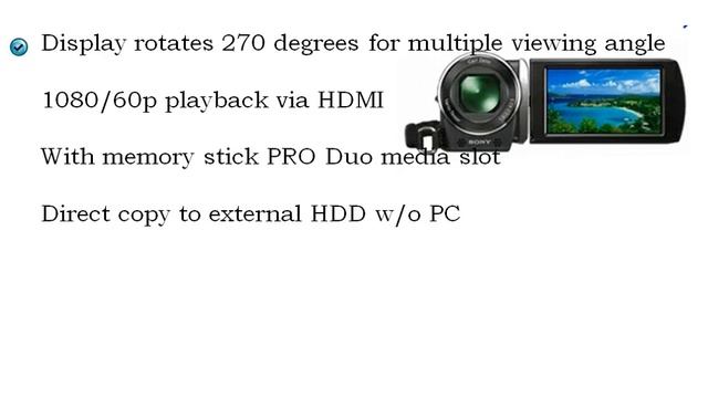 Sony HDR-CX110 - Sony HDR-CX110 Camcorder Review смотреть онлайн