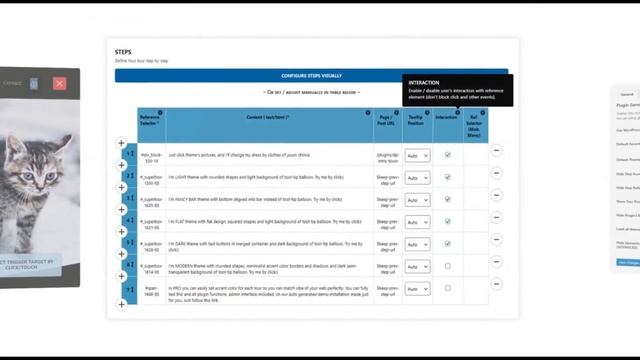 Preview of Intro Tours Tutorial plugin for WordPress смотреть онлайн