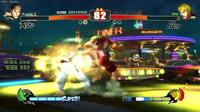 Street Fighter 4 na Geforce 8400GS смотреть онлайн