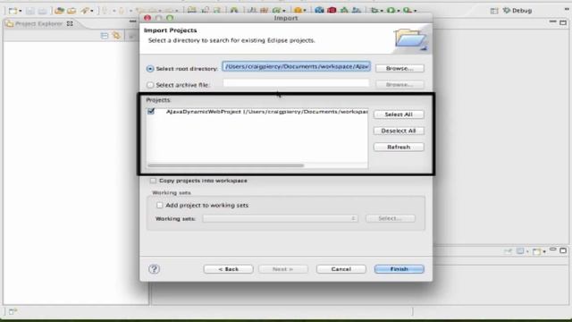 Opening an Existing Eclipse Project смотреть онлайн