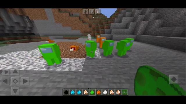 Among us Mod in Minecraft PE - (MCPE Among Us) смотреть онлайн