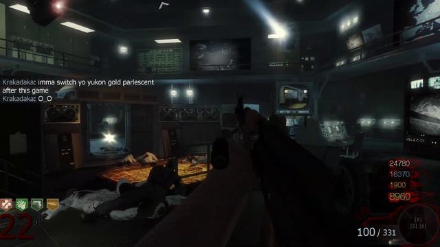 Call of Duty Black Ops. Карта "Пять". Чем дальше, тем меньше народу. смотреть онлайн