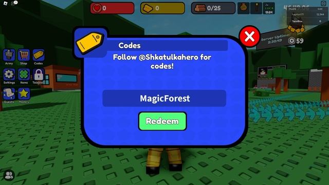 ALL NEW *SECRET CODES* IN ROBLOX CONTROL ARMY (roblox control army codes) NEW смотреть онлайн