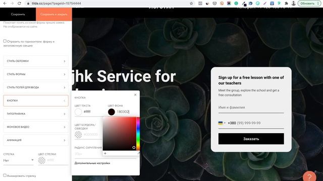 Tilda — контент и настройки смотреть онлайн