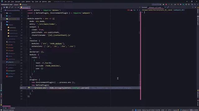 Configurando variáveis de ambiente no Webpack - Ep. 08 смотреть онлайн