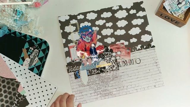 СП Быстрыестранички2018 моя работа для IV этапа \скрапбукинг