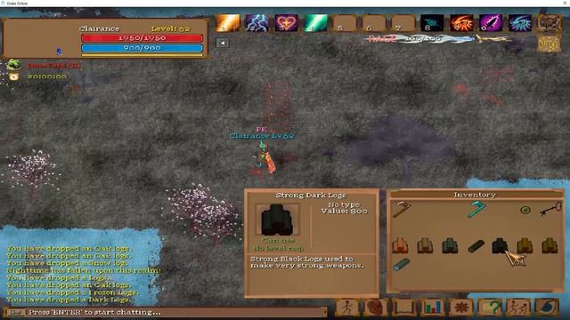 ORAKE2DMMORPG - WOODCUTTING GUIDE!!! смотреть онлайн