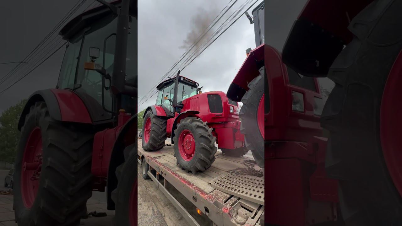 Новые Беларус приплыли #belarustractors #tractor #фермер #automobile #shorts смотреть онлайн