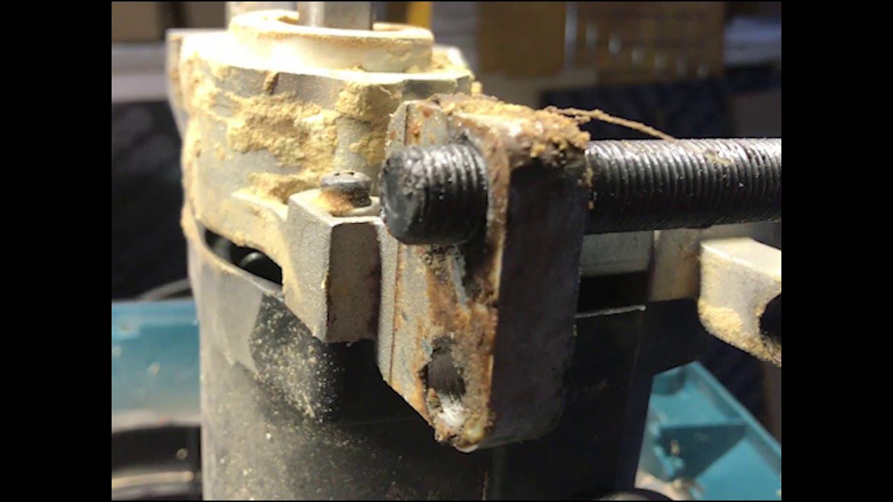 Makita MLT 100. СЛОМАЛСЯ ПОДЪЁМНЫЙ МЕХАНИЗМ смотреть онлайн