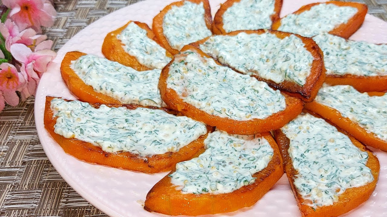 За считанные минуты Вкуснятина на столе! Обалденная Тыква с Супер намазкой! смотреть онлайн