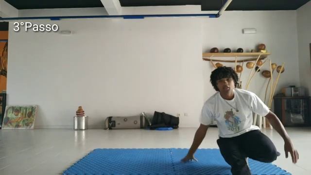 Capoeira Tutorial #02 ( Aú helicóptero / Helicopter / Helice /cata-vento) em 3 passos смотреть онлайн