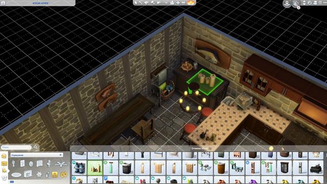 Sims 4 Паранормальное | Замок с привидениями | Без СС смотреть онлайн