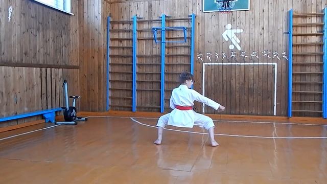 ката ГОДЗЮШИХО-ДАЙ, Семенов Егор ,10-11 лет, г.Невель, Псковская область,СК "Невель", Шотокан смотреть онлайн