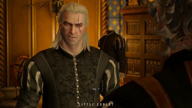 THE WITCHER 3 - WILD HUNT - get dressed and talk to Chamberlain смотреть онлайн