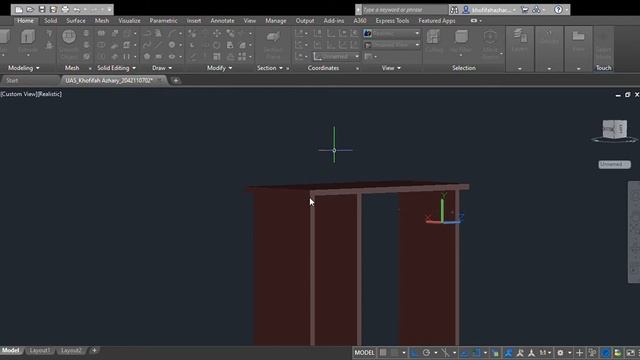 Autodesk AutoCAD 2018 UAS Khofifah Azhary 2042110702 dwg 2022 01 26 23 45 14 смотреть онлайн