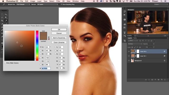 How to Get a Tan in Photoshop смотреть онлайн