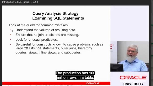 Training on SQL 3 смотреть онлайн