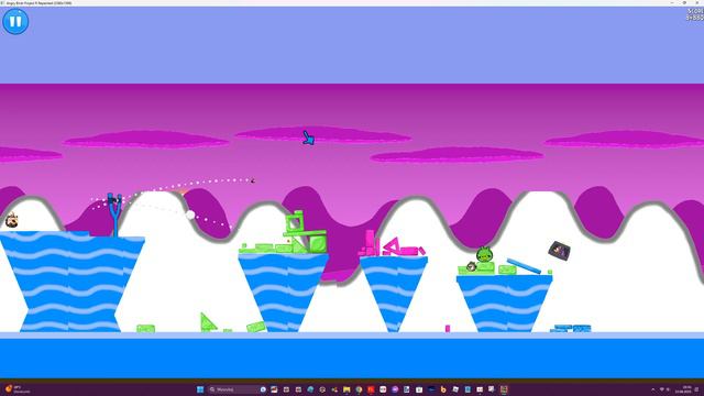 Angry Birds Project R Repainted by me Gameplay część 2 смотреть онлайн