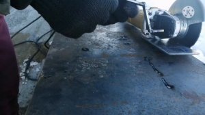 Насадка, самоделка на болгарку для ровного спила диском по дереву и не только