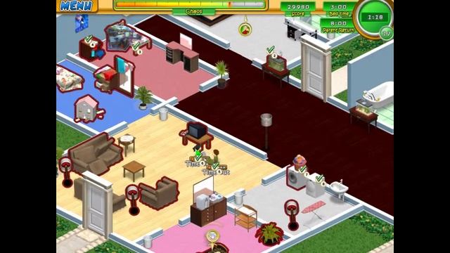 Babysitting Mania | The Davis Family Level 16 смотреть онлайн