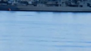 Эффектное всплытие отечественной подводной лодки