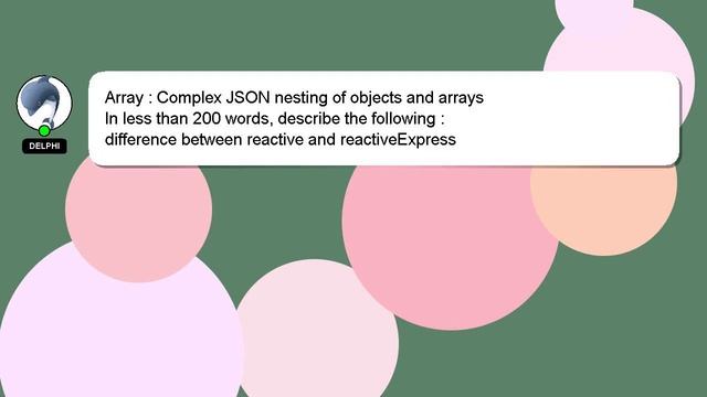 Array : Complex JSON nesting of objects and arrays смотреть онлайн