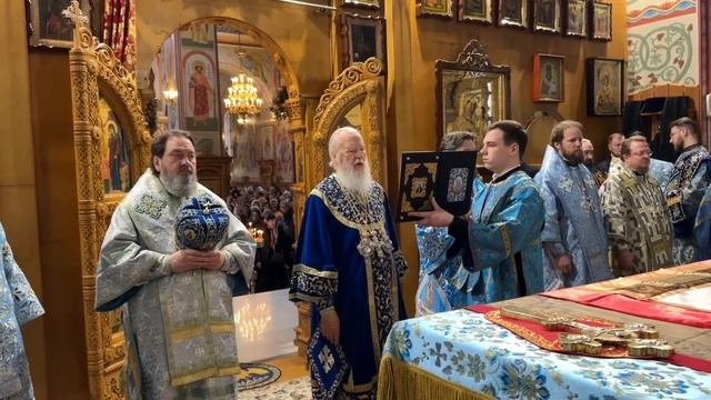 Светлая Пятница. Торжественное Богослужение в Свято-Успенском мужском монастыре смотреть онлайн