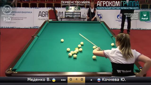 Меденко Вера UKR - RUS Кочнева Юлия Первенство мира 2016 смотреть онлайн