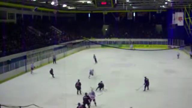 ХК "Гомель" - ХК "Юность". Юность забивает шайбу. 15.02.2012 смотреть онлайн