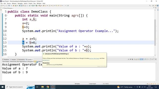 Assignment operator in java | Assignment operator in hindi | java assignment operator in hindi/urdu смотреть онлайн