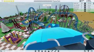 Парк аттракционов в Roblox