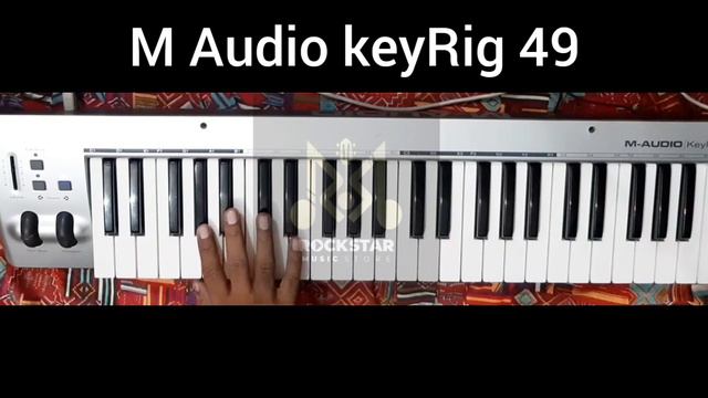 M Audio keyRig 49 | M Audio keyRig 49 setup смотреть онлайн