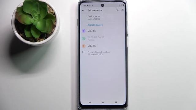 How to Link Bluetooth Device with MOTOROLA Moto G200 5G – Set Up Bluetooth смотреть онлайн