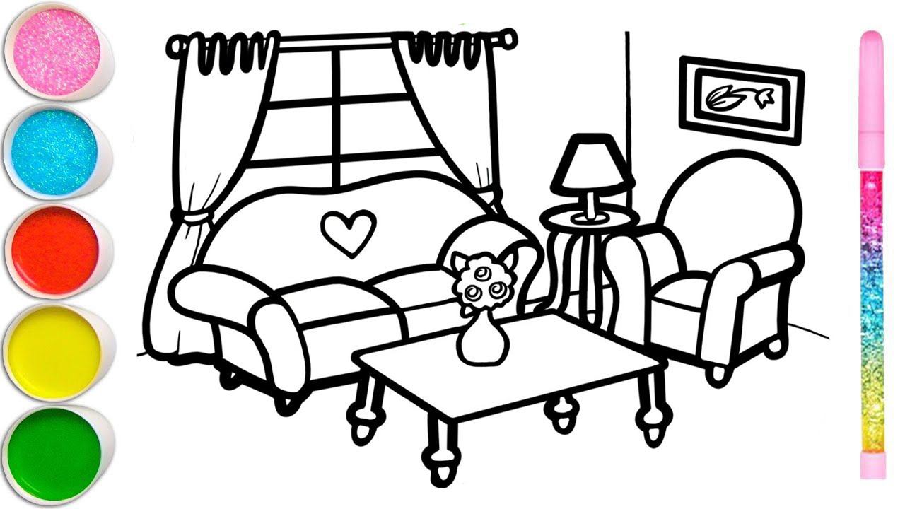 How to draw a princess, living room, bedroom, watermelon, apple, toaster смотреть онлайн