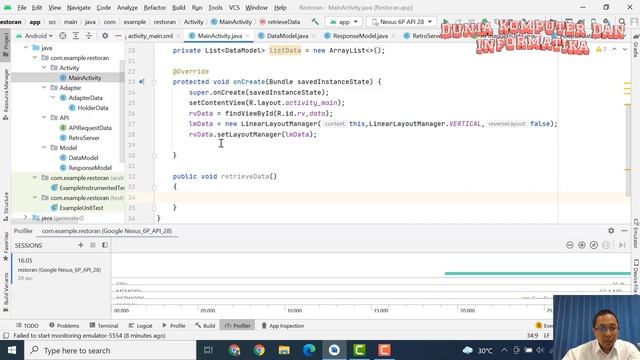 Android Database MySQL Part 3 : Menampilkan database MySQL ke interface Android смотреть онлайн