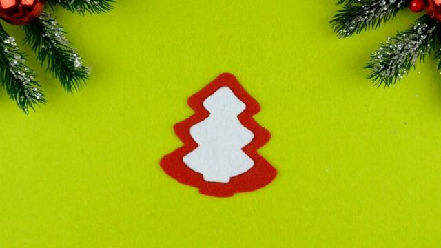 Новогодняя игрушка из фетра | Елочная игрушка своими руками смотреть онлайн