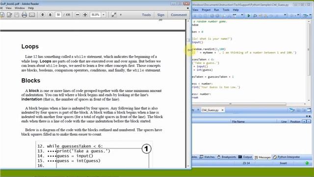 Python Course: Chapter 4: Guess The Number смотреть онлайн