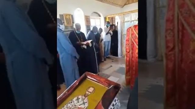 His Eminence Makarios of Kenya officiated Liturgy during the opening of St Moses the Black Monaster смотреть онлайн