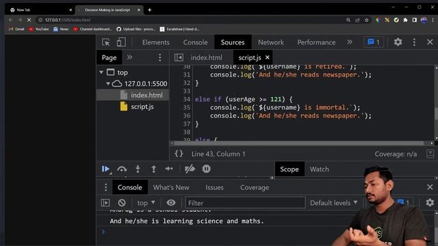 Optimize Decision Making Using Else If and Else | The Complete JavaScript Course | Ep.13 смотреть онлайн