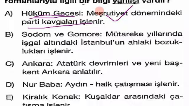 4) AYT EDEBİYAT SON TEKRAR 4 (500 SORU 4.BÖLÜM) смотреть онлайн