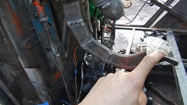 Переделка педаль сцепления МТЗ, тросик газа на МТЗ смотреть онлайн