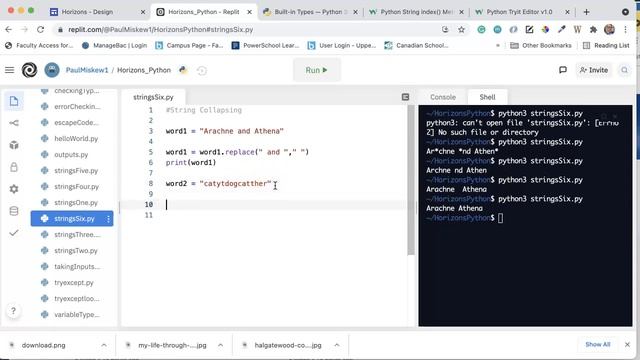 string collapsing (Python) смотреть онлайн