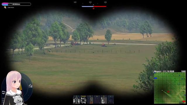 Бой на карте "Mоздок". War Thunder смотреть онлайн