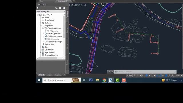 Civil 3D Tutorial 5: Alignments | how to make alignment in civil 3d смотреть онлайн