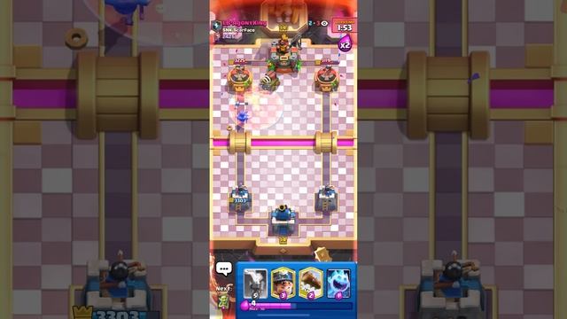THIS IS WHY I USE DARK PRINCE IN MINER CONTROL ? - Clash Royale смотреть онлайн